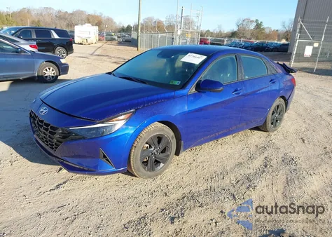 2023 Hyundai Elantra Sel from USA, damaged, VIN KMHLM4AGXPU386851
